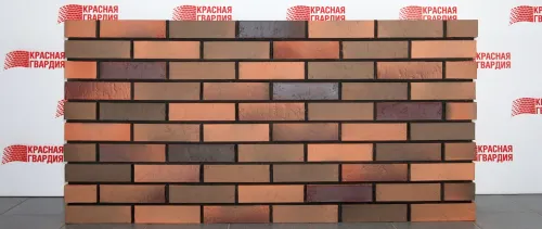 Красная Гвардия Кирпич лицевой Allegro Premium Коричневый флеш Фактурный 1НФ 250х120х65мм 480шт/пд купить в Санкт-Петербурге