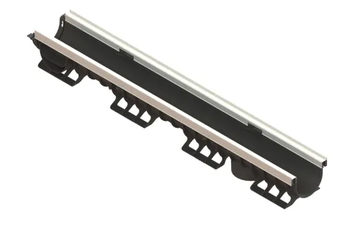 Лоток водоотводный  PolyMax Basic ЛВ-10.16.12-ПП пластиковый  усиленный 8027-М купить в Санкт-Петербурге