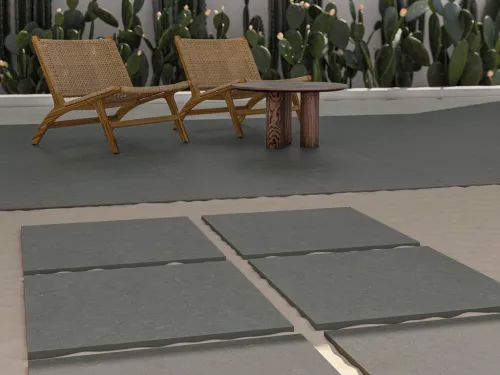 Керамогранит уличный Acron Anthracite Base C3/R11 Antislip 900х900х20мм 1шт/уп TERRASLAB купить в Санкт-Петербурге
