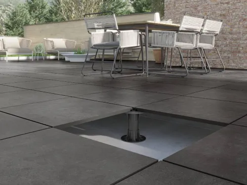 Керамогранит уличный Nexus Anthracite Base C3/R11 Antislip 600х600х20мм 2шт/уп TERRASLAB купить в Санкт-Петербурге