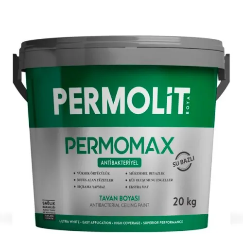 PERMOMAX 10кг (5.5 л) краска для потолка антибактериальная PERMOLIT купить в Санкт-Петербурге