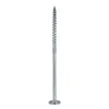 Упаковка шурупов конструкционных Finka Timber Screws CT 8.0x180TX40 голубой цинк, тарелка 50шт/уп купить в Санкт-Петербурге