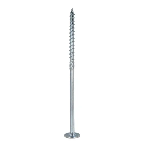 Упаковка шурупов конструкционных Finka Timber Screws CT 8.0x180TX40 голубой цинк, тарелка 50шт/уп купить в Санкт-Петербурге