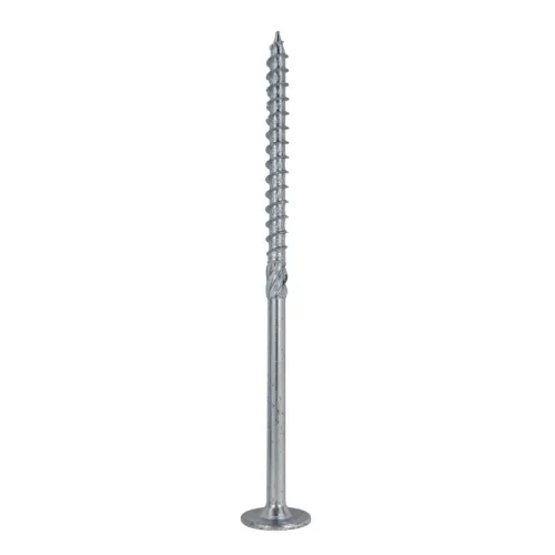 Упаковка шурупов конструкционных Finka Timber Screws CT 8.0x160TX40 голубой цинк, тарелка 50шт/уп купить в Санкт-Петербурге