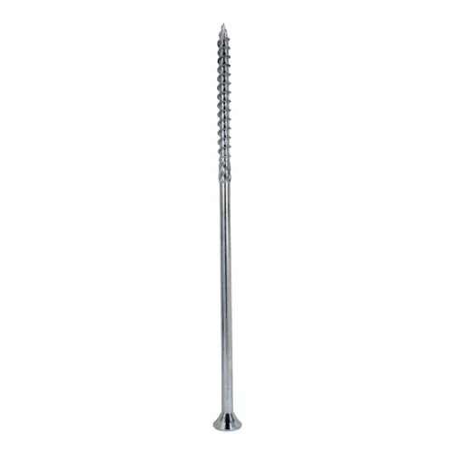 Упаковка шурупов конструкционных Finka Timber Screws CS 8.0x220TX40 голубой цинк, потай 50шт/уп купить в Санкт-Петербурге