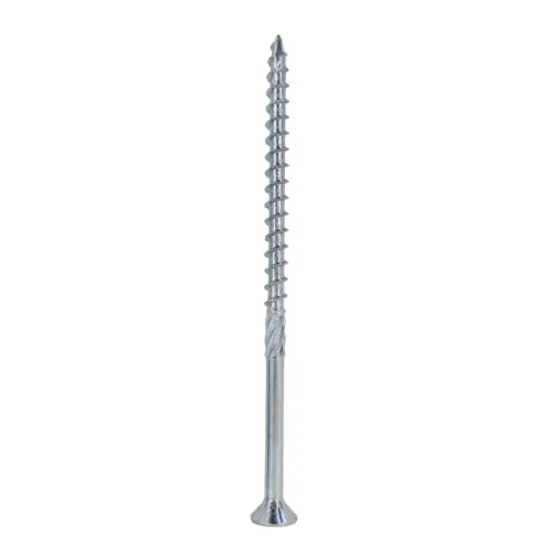 Упаковка шурупов конструкционных Finka Timber Screws CS 6.0x120TX30 голубой цинк, потай 100шт/уп купить в Санкт-Петербурге