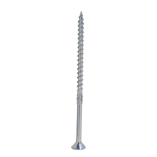 Упаковка шурупов конструкционных Finka Timber Screws CS 5.0x100TX25 голубой цинк, потай 200шт/уп купить в Санкт-Петербурге