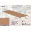 Ступень фронтальная Peldano Recto Essenza Rust С3 33х120х1.2см антислип 2шт/уп Exagres купить в Санкт-Петербурге