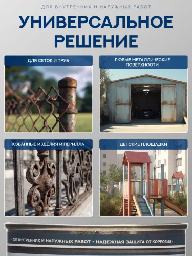 Защити металл Грунт эмаль (0.75кг) белый RAL9003 Сделай ПОЛ купить в Санкт-Петербурге