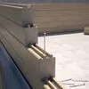 Шуруп для дерева 8х140 белый цинк широк.головка 50шт/уп HOLZTECHNIC/ROTHOBLAAS купить в Санкт-Петербурге