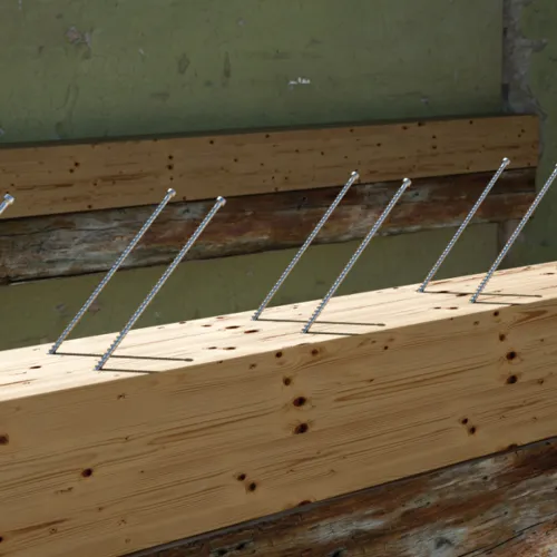 Шуруп для дерева 6х120 белый цинк цилиндр.головка 25шт/уп HOLZTECHNIC/ROTHOBLAAS купить в Санкт-Петербурге