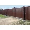 Калитка Estet 2000х1000мм 8017 коричневый Grand Line купить в Санкт-Петербурге