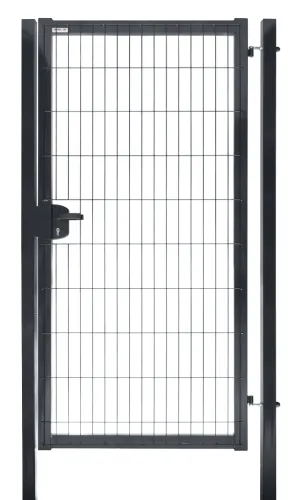Калитка Medium New Lock 1730х1000мм 7024 темно-серый Grand Line купить в Санкт-Петербурге