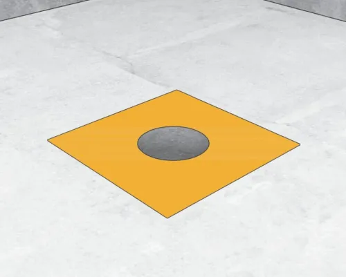 Sika Sealing Tape S Floor Patch 10шт Манжета напольная гидроизоляцонная купить в Санкт-Петербурге