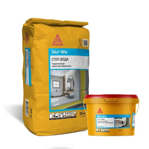Sika-101a 20кг Смесь гидроизоляционная сухая купить в Санкт-Петербурге