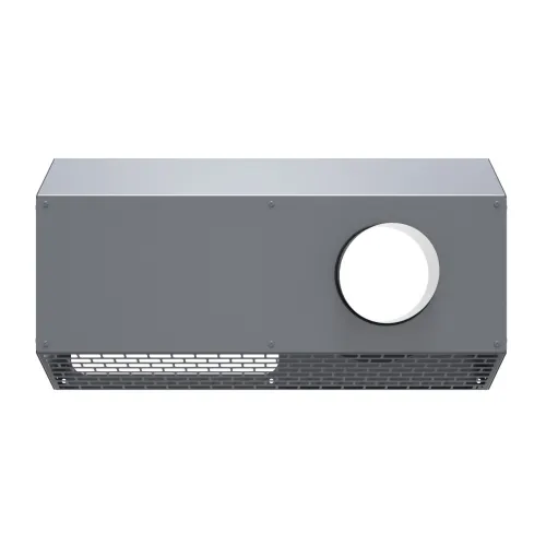 Решетка фасадная комбинированная приточно-вытяжная IOS 200G серый 7024 Provent купить в Москве