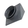 Решетка фасадная с колпаком STF 160G серый 7024 Provent купить в Москве