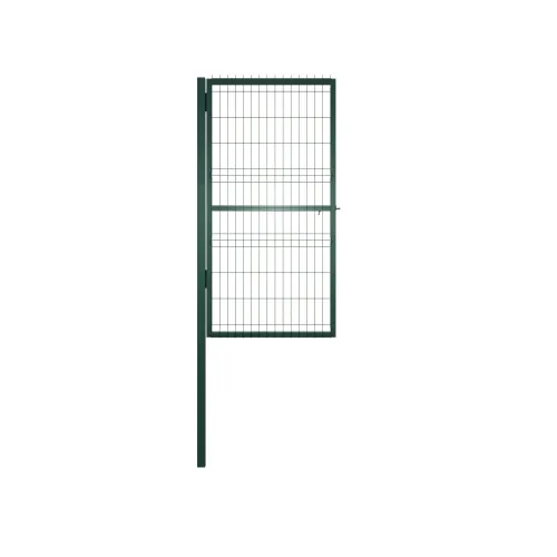 Калитка со сварной сеткой Стандарт ППК /2,0х1,0м RAL6005 (темно-зеленый) левая внутрь купить в Санкт-Петербурге