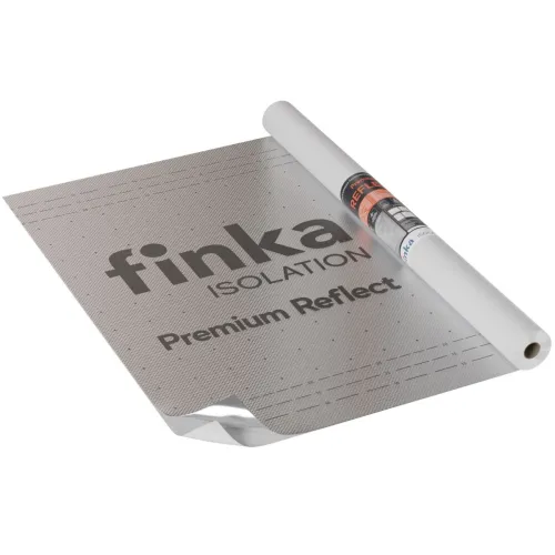 Теплоотражающая пароизоляция Finka Premium Reflect 150мкм 1.5х50м 75м2 купить в Москве