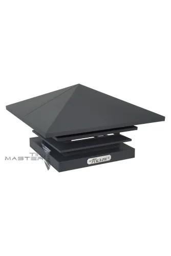 Дымник Пилон TINMASTER 0.50мм Satin 7024 (темно-серый) 630х630мм купить в Москве