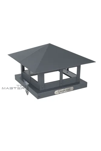 Дымник Графский TINMASTER 0.50мм Satin 7024 (темно-серый) 390х520мм купить в Москве
