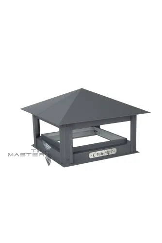 Дымник Стандарт TINMASTER 0.50мм Satin 7024 (темно-серый) 390х520мм купить в Москве